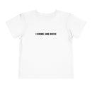 Toddler Don't Drink And Drive Tee